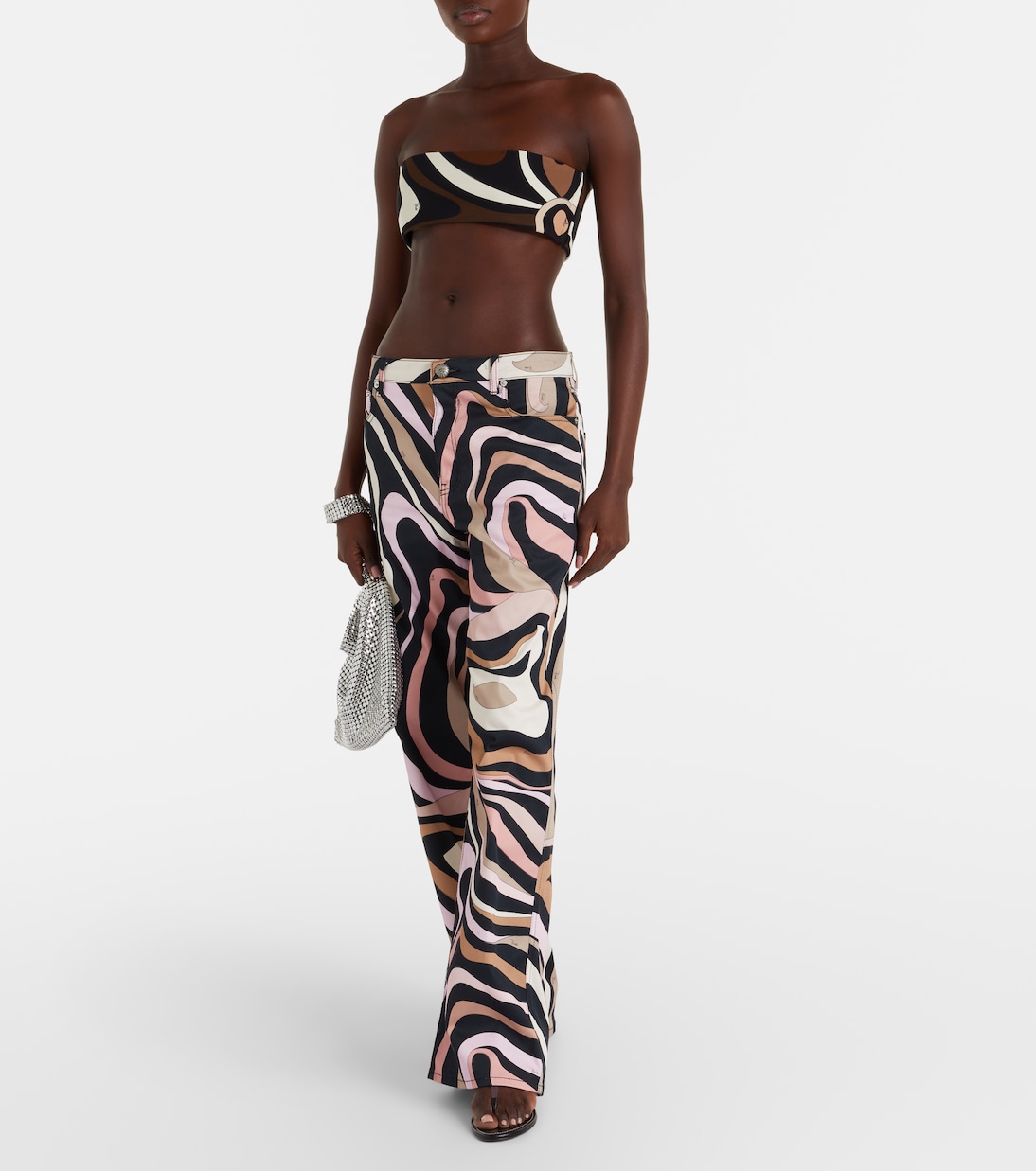 Top a fascia Hawaii in jersey | Pucci
