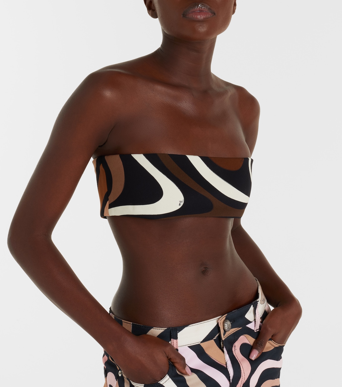 Top a fascia Hawaii in jersey | Pucci