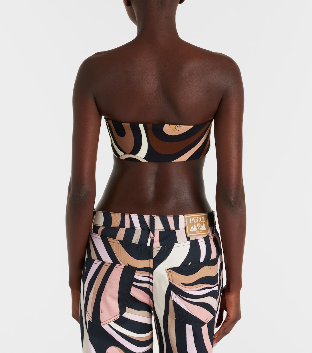 Top a fascia Hawaii in jersey | Pucci