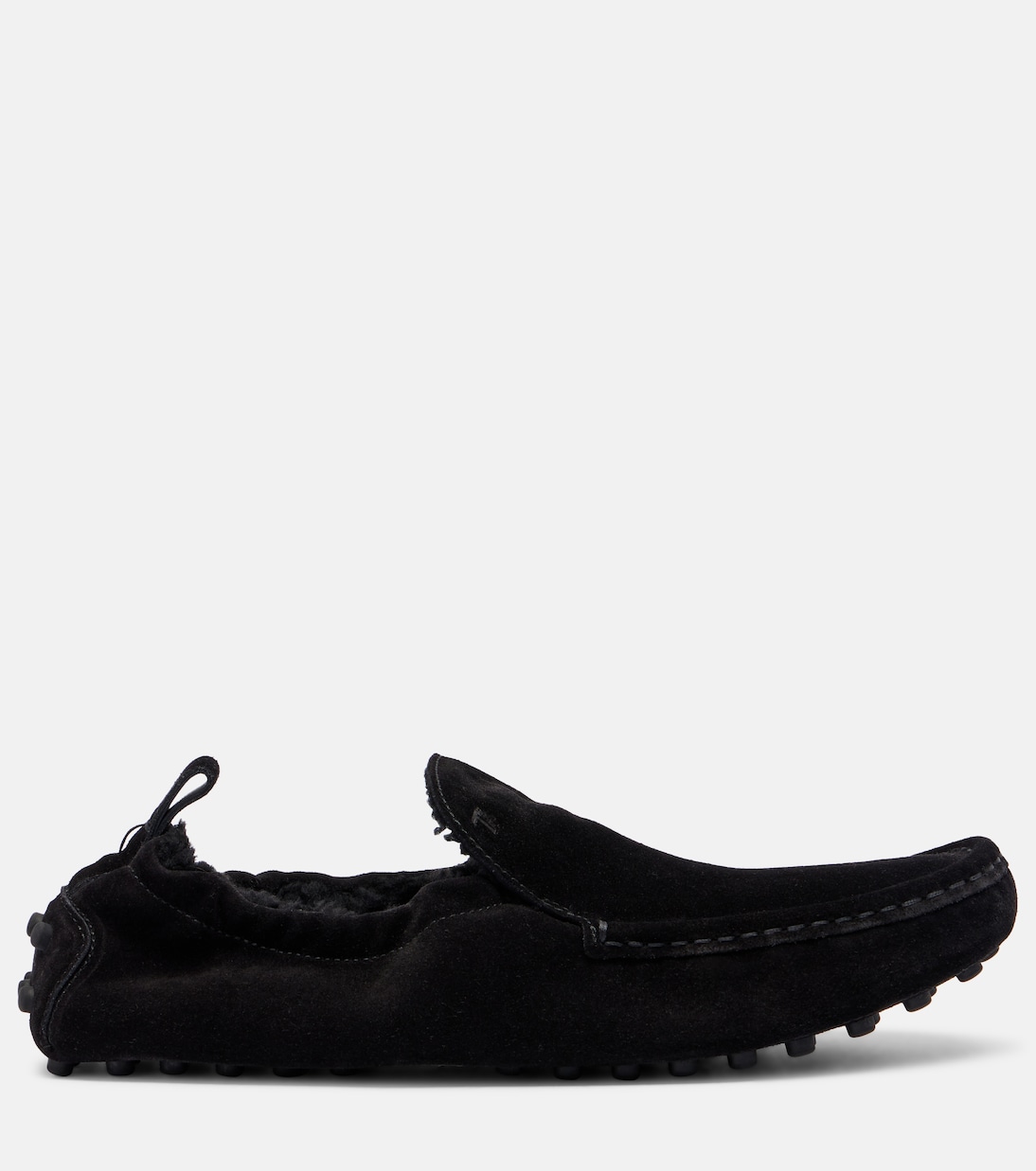 Gommino 시어링 라이닝 스웨이드 드라이빙 슈즈 | Tod's