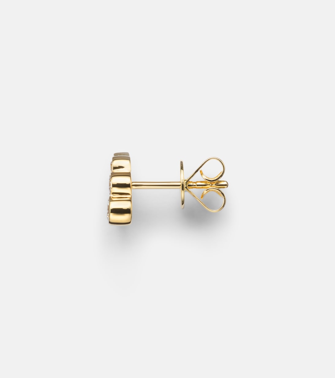 Rêve Escargot Petit 18kt gold earring with diamonds | Sophie Bille Brahe