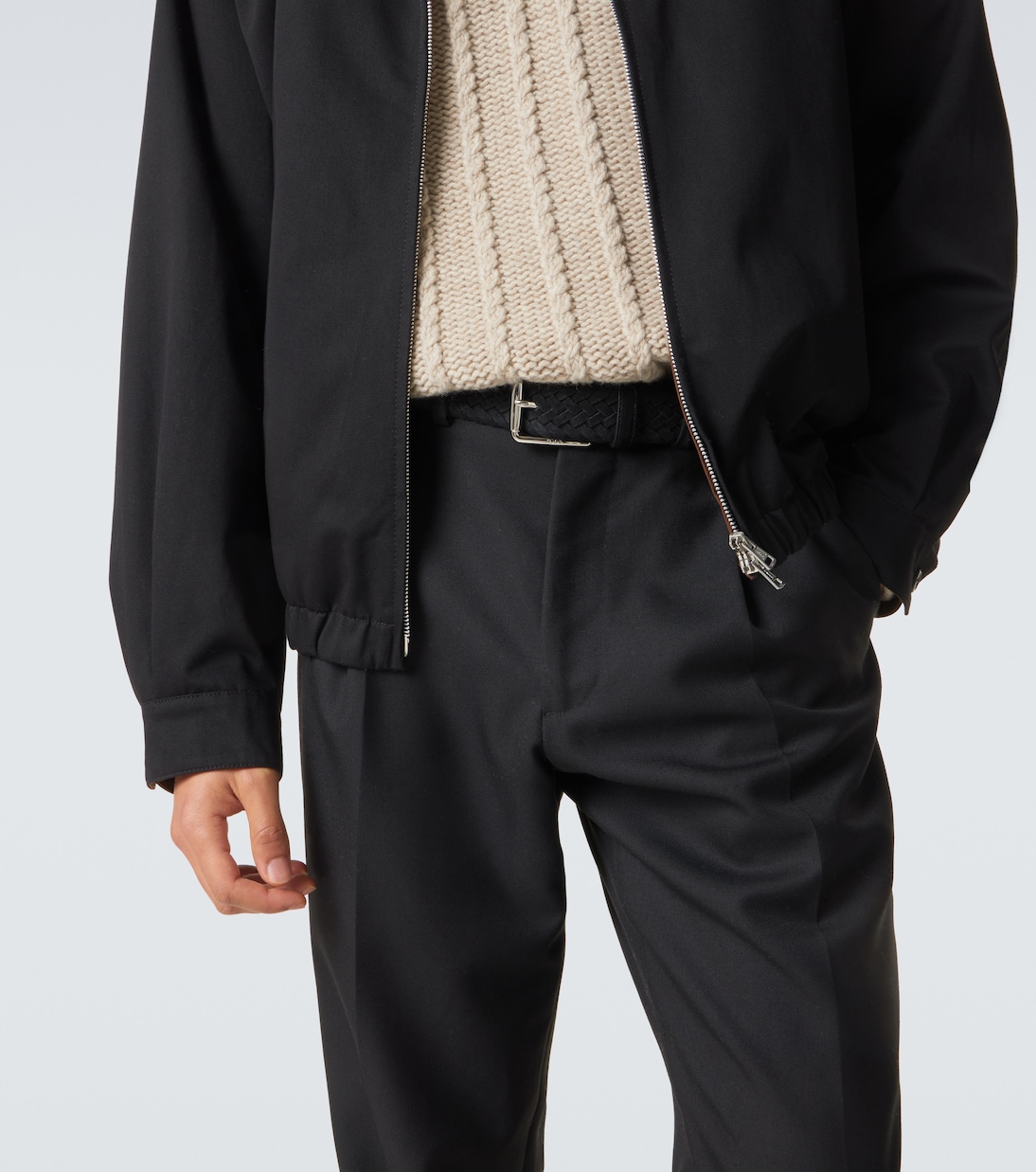 Cinturón de ante trenzado | Tod's