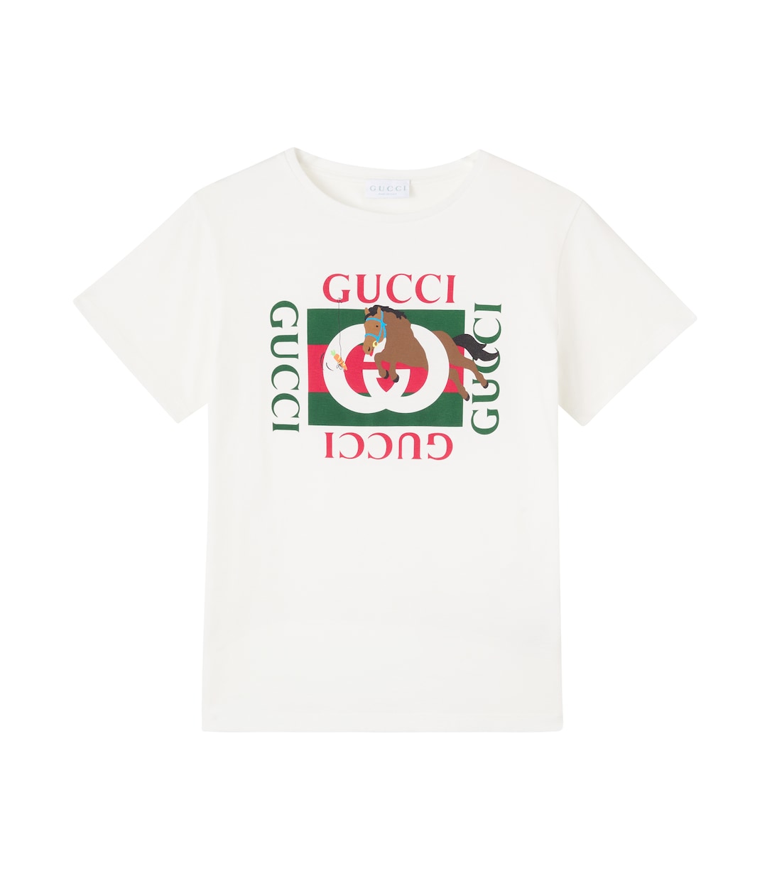 X Euan Roberts T-Shirt aus Baumwoll-Jersey | Gucci Kids