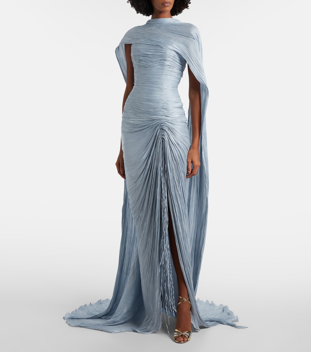 Tatiana pleated corset gown | Marmar Halim