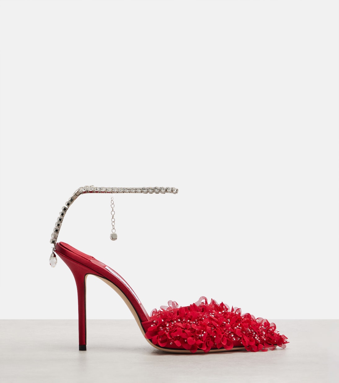 Saeda 100 embellished mesh pumps | Jimmy Choo