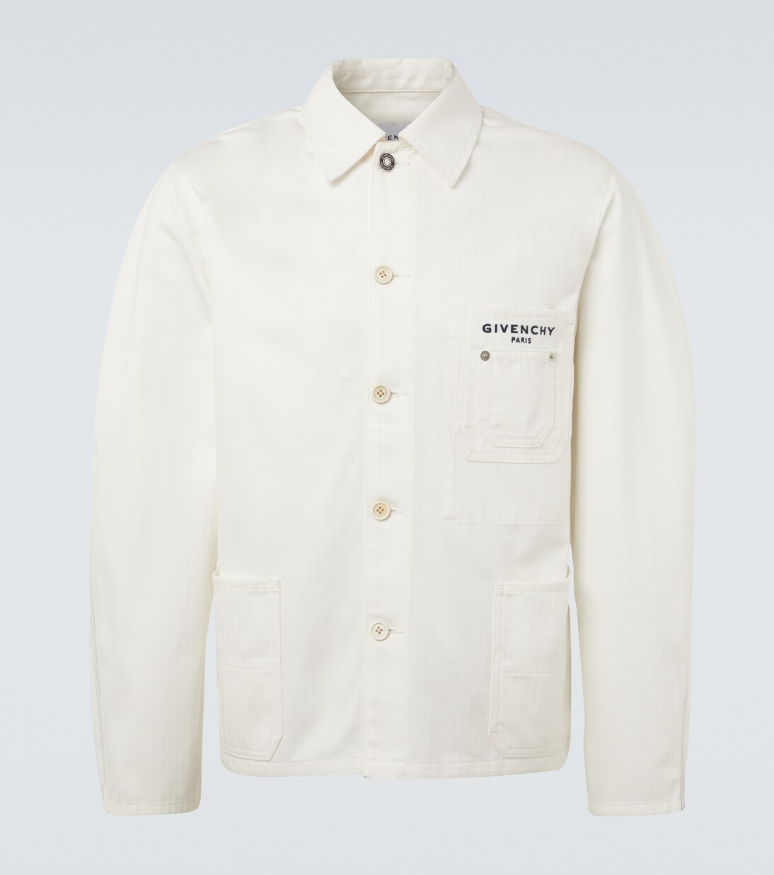 Logo cotton canvas jacket | Givenchy