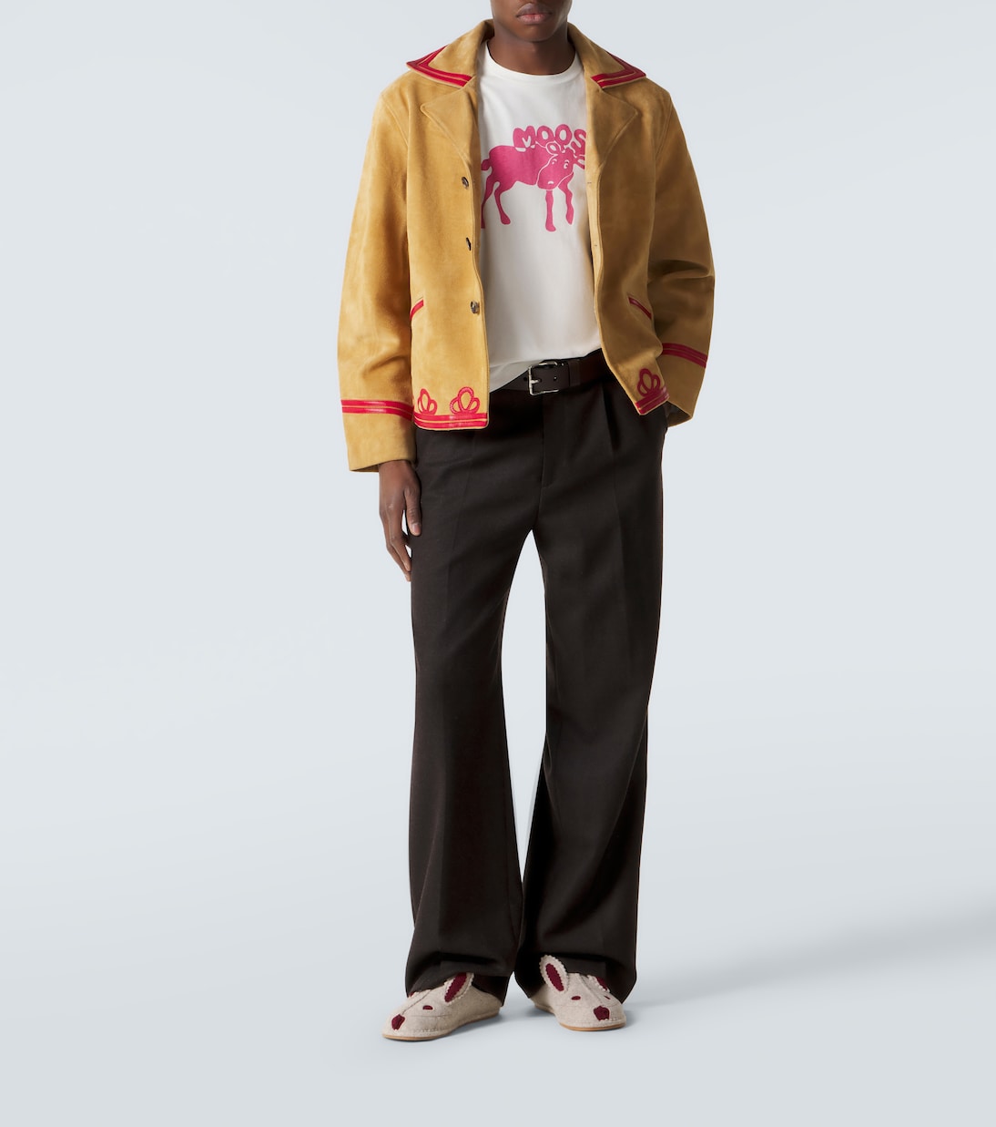 Printed cotton jersey T-shirt  | Bode