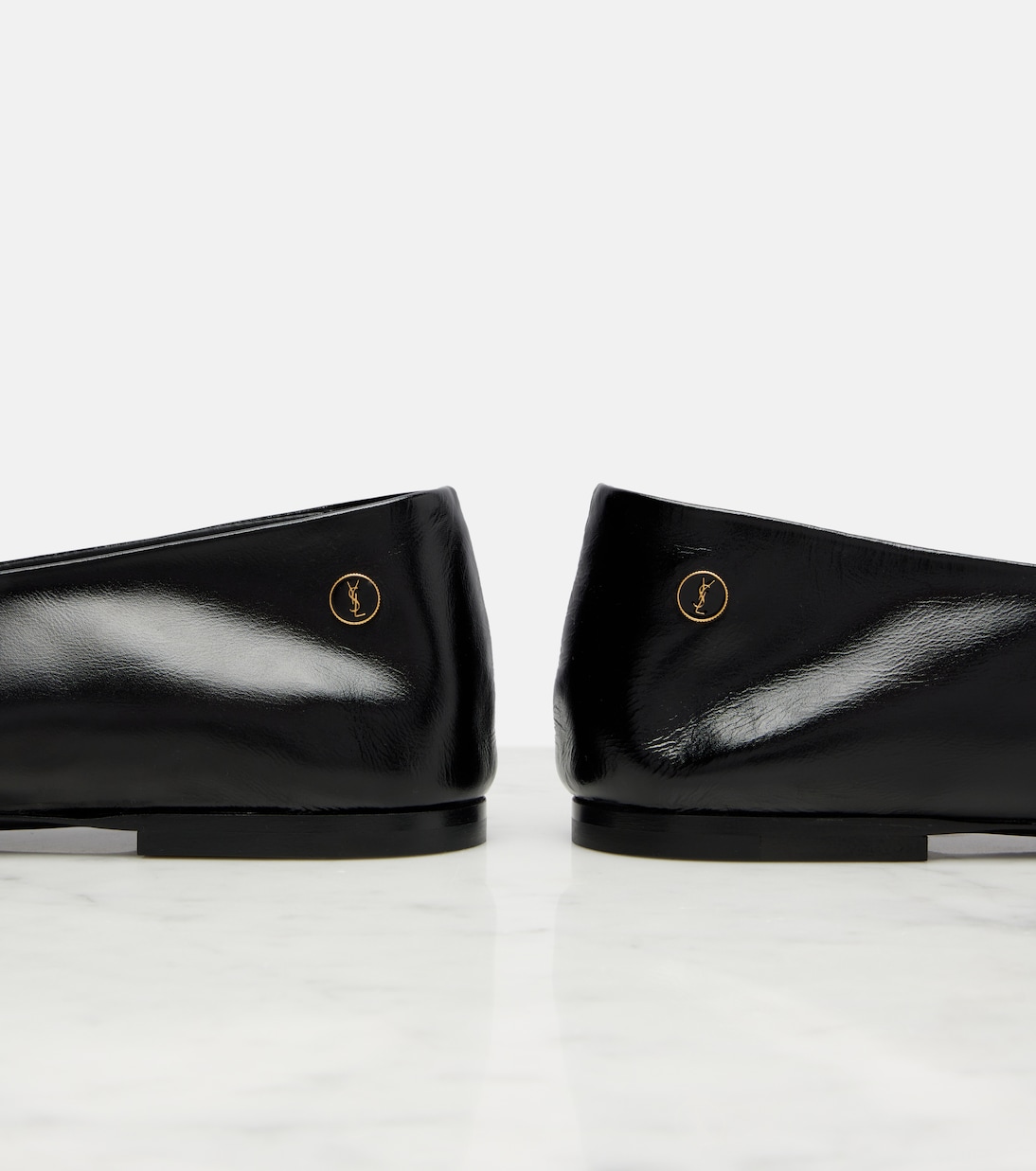 Sao leather ballet flats | Saint Laurent