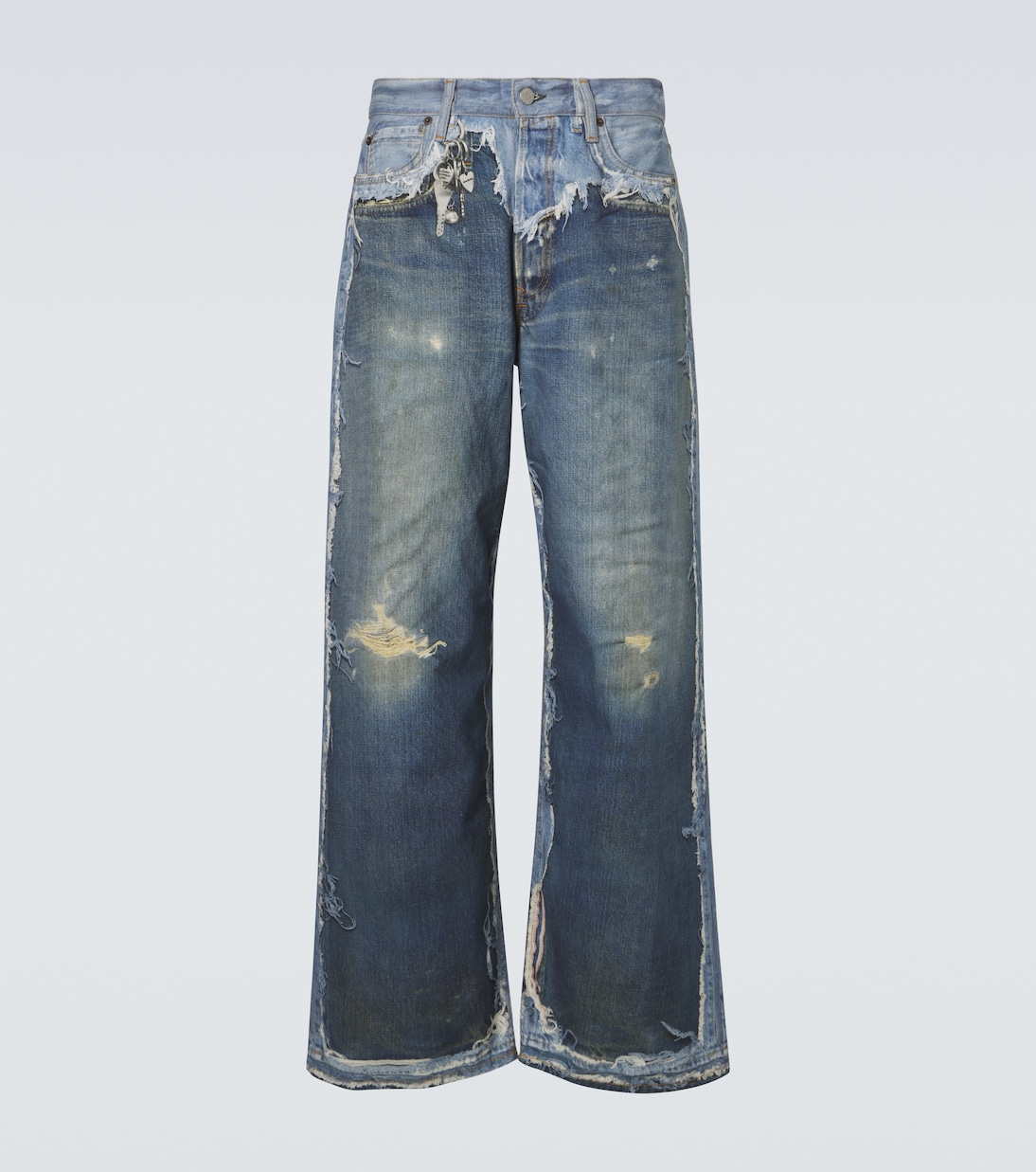 1981 trompe l'œil wide-leg jeans | Acne Studios