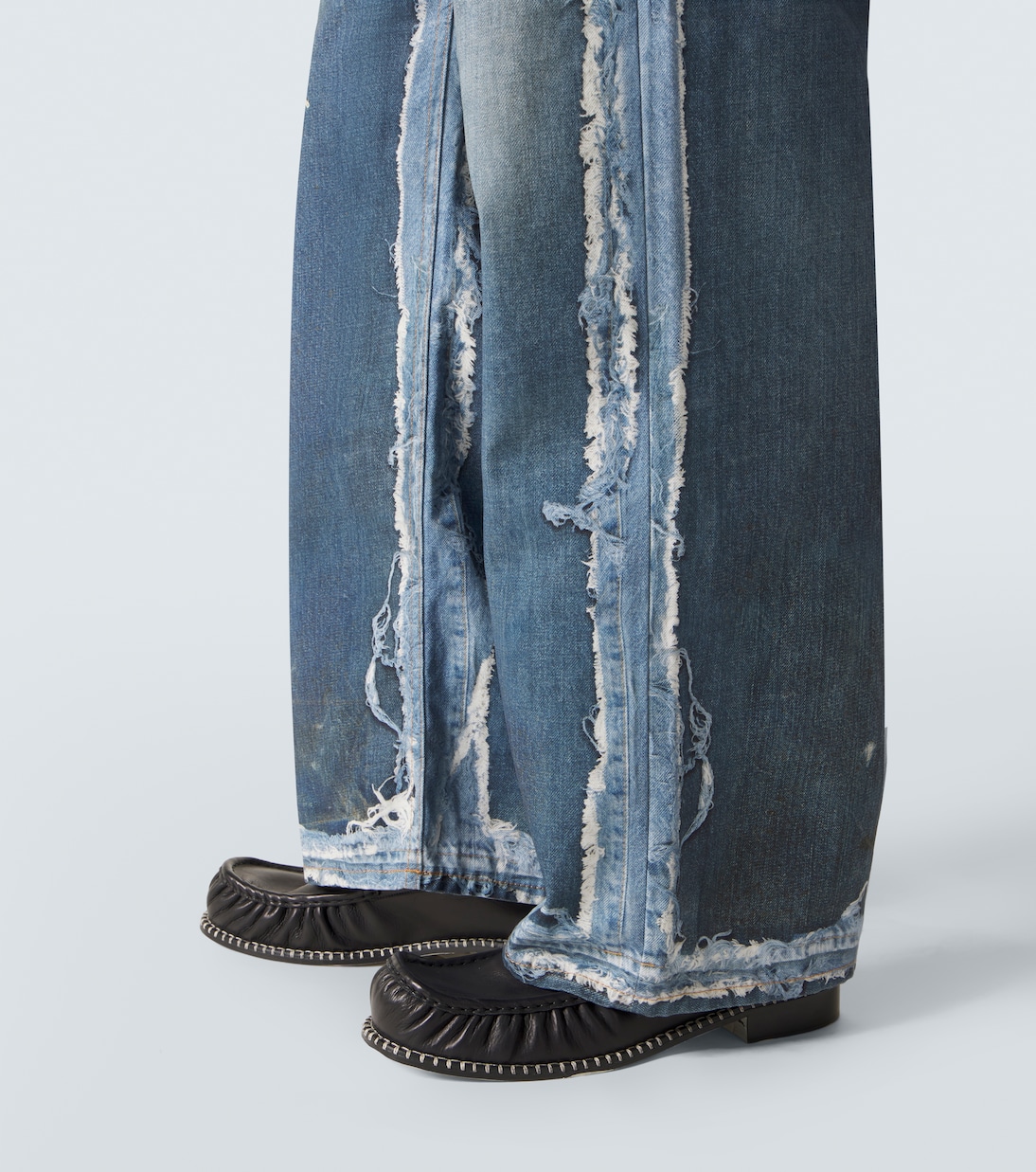 1981 trompe l'œil wide-leg jeans | Acne Studios
