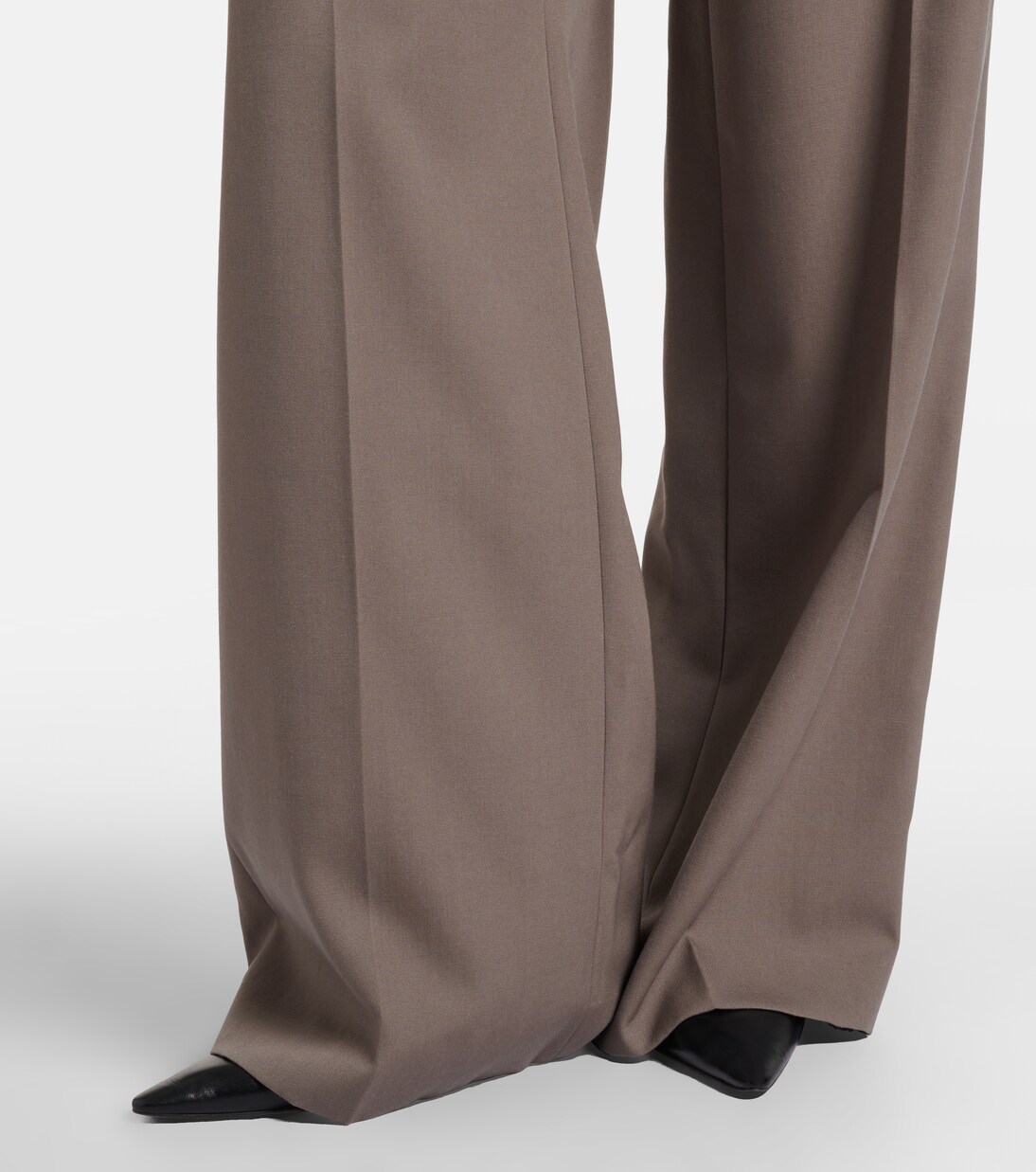 Dender wool wide-leg pants | The Row