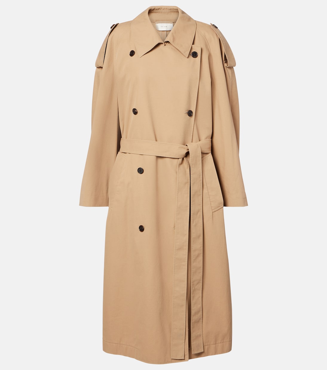 Dester cotton and cashmere trench coat | The Row