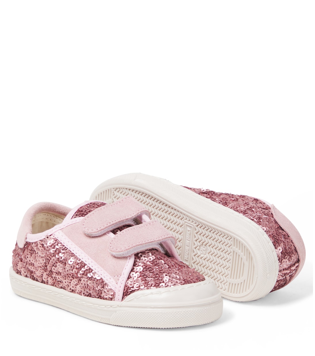 Sneakers in suede con paillettes | PèPè