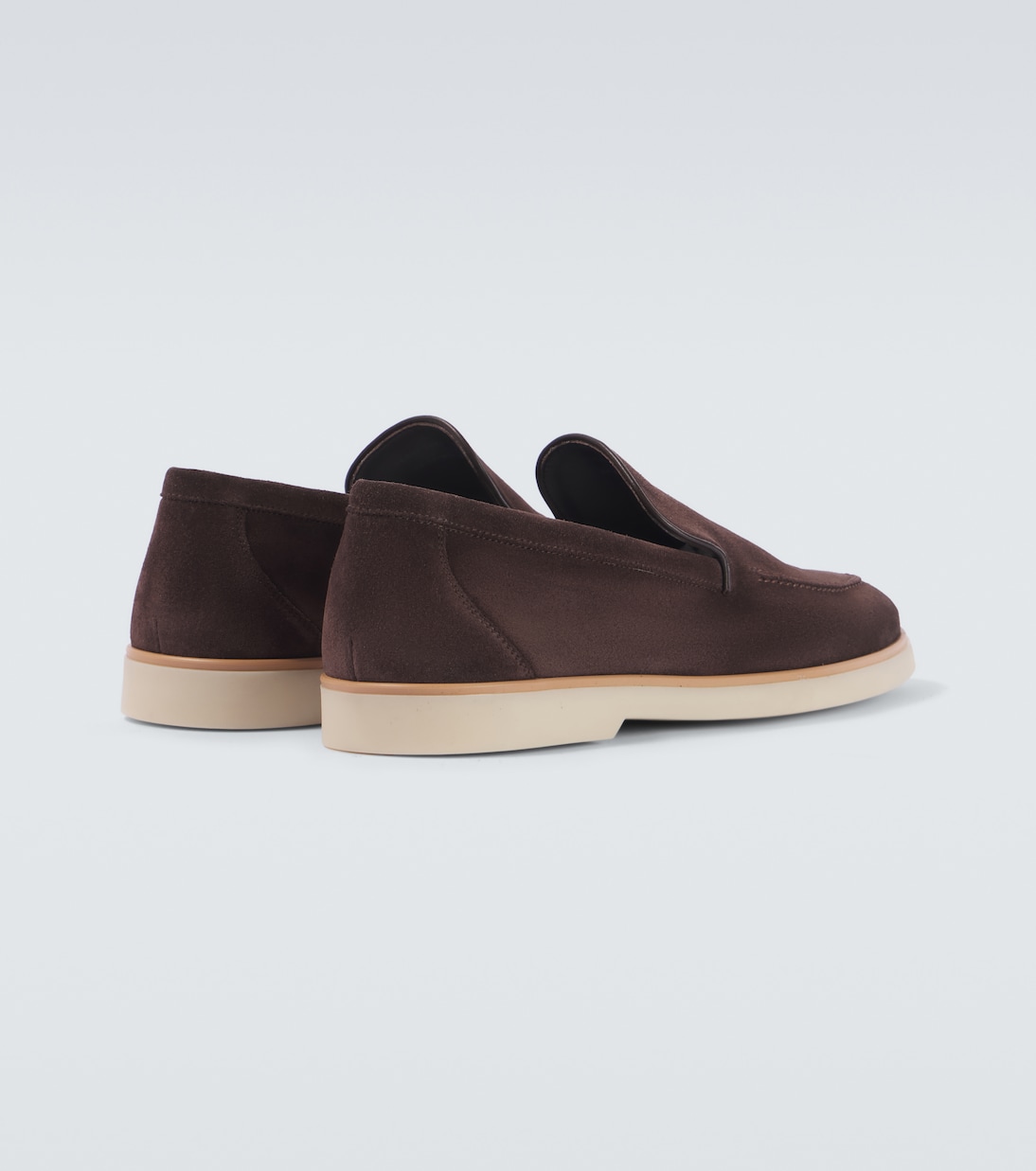 Loafers Calpe aus Veloursleder | Magnanni