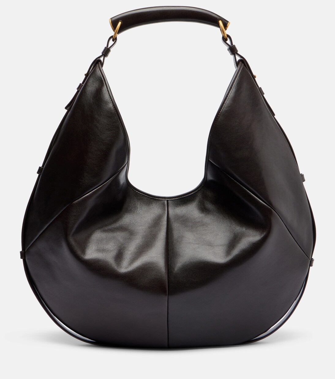 Mombasa Large leather shoulder bag | Saint Laurent