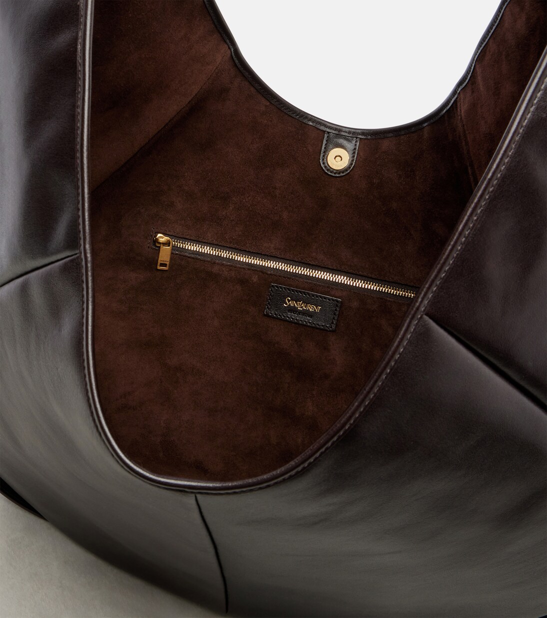 Mombasa Large leather shoulder bag | Saint Laurent