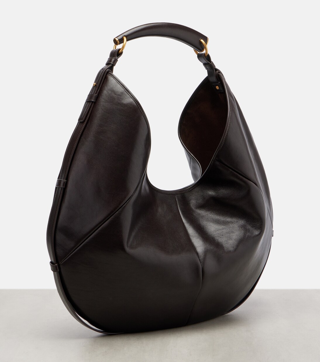 Mombasa Large leather shoulder bag | Saint Laurent