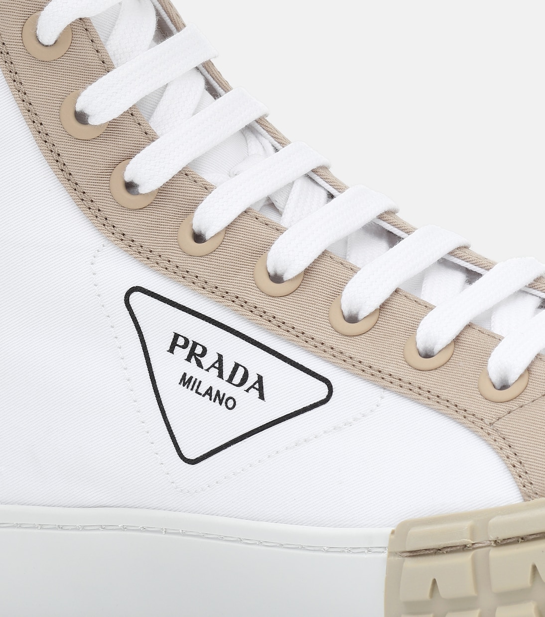 Sneakers Wheel in gabardine | Prada
