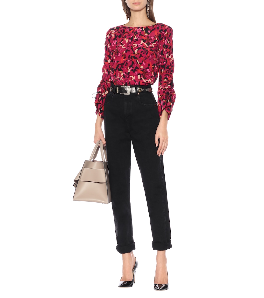 Blusa Daydream Meadow in misto seta | Dorothee Schumacher