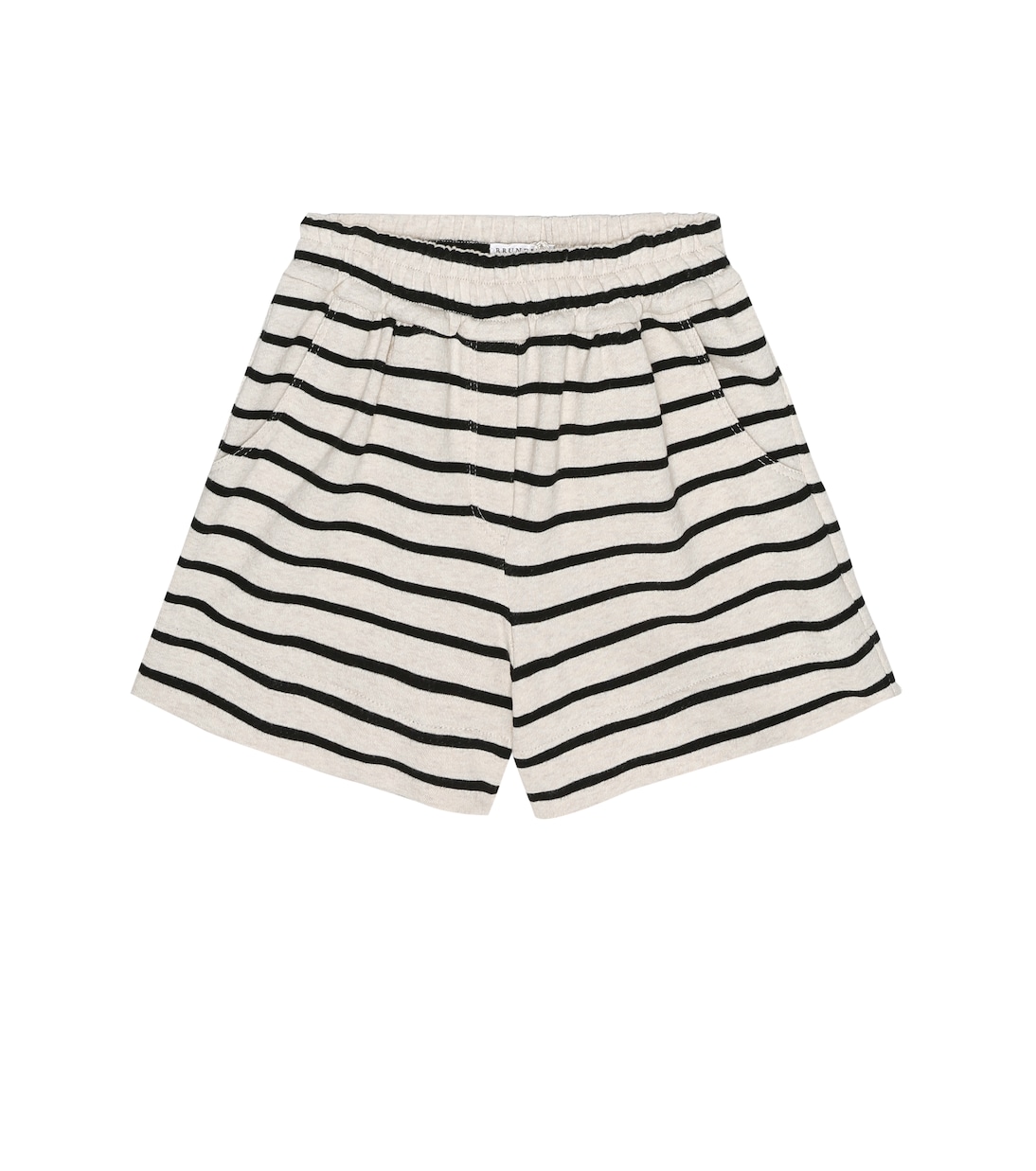 Shorts a righe in cotone | Brunello Cucinelli Kids