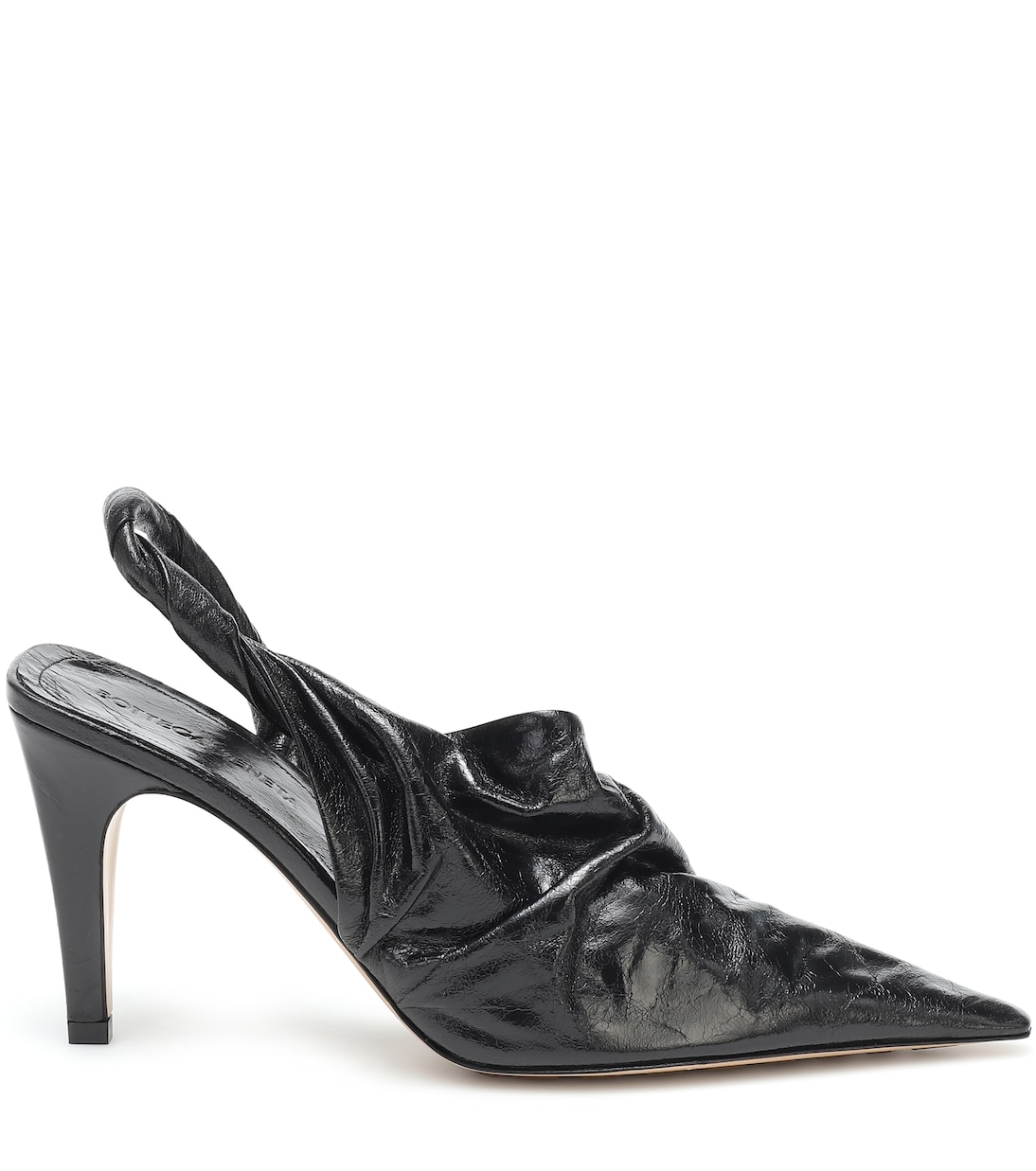 Point 90 leather slingback pumps | Bottega Veneta
