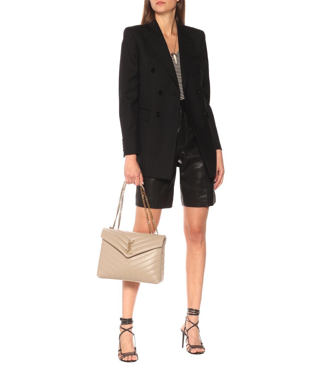 Schultertasche Loulou Medium aus Leder | Saint Laurent
