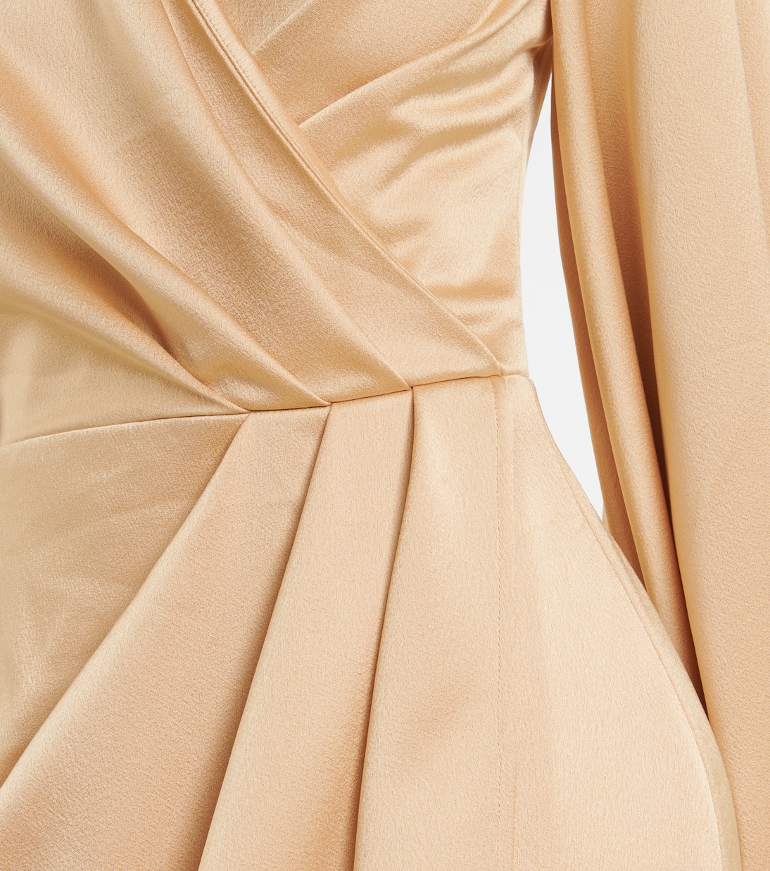Robe aus Satin | Rasario