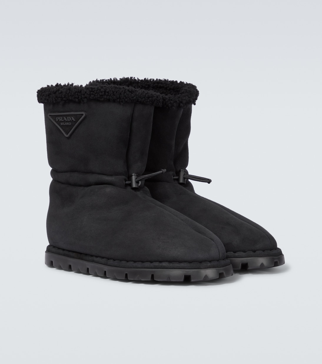 Suede boots | Prada
