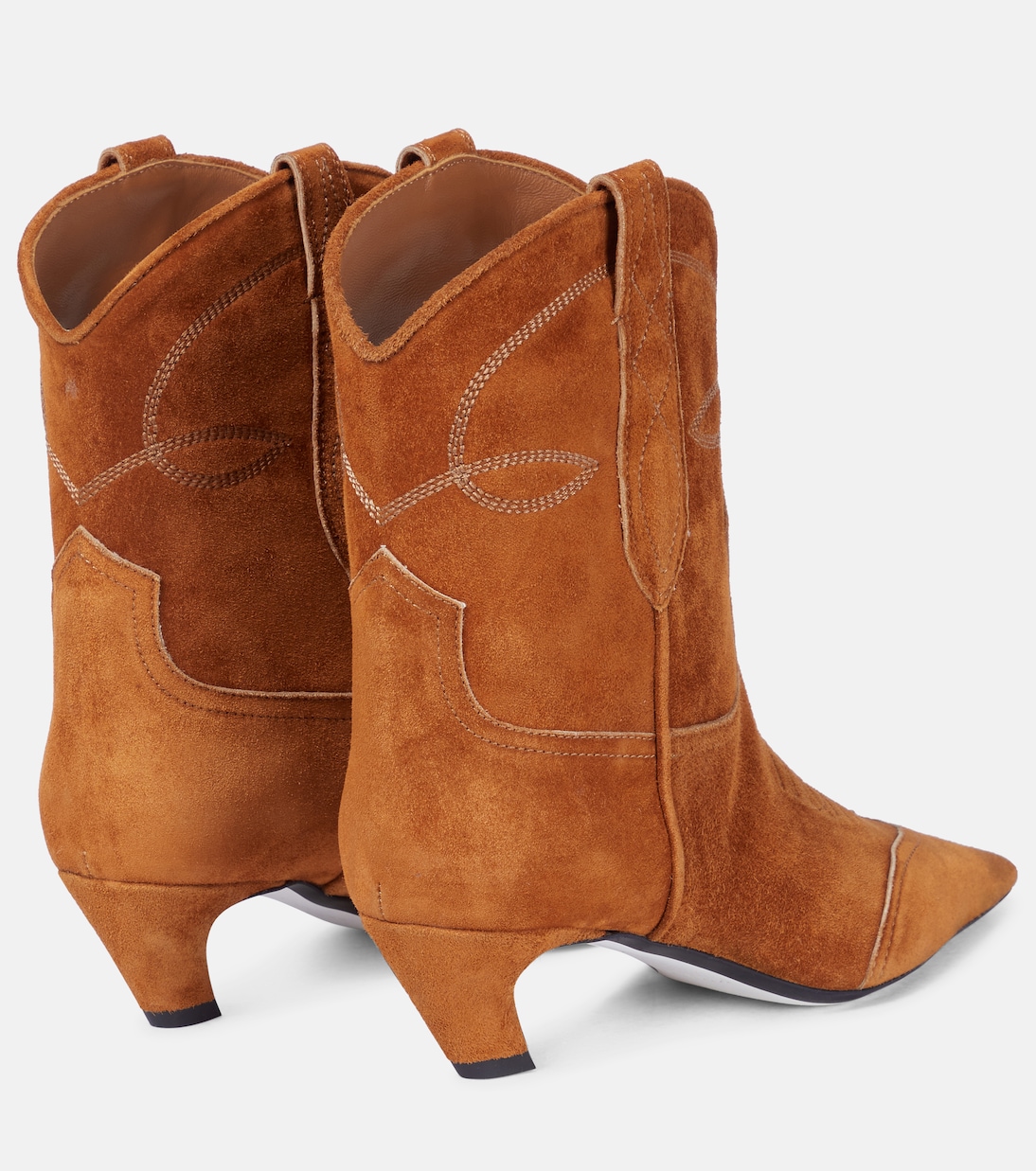Dallas suede cowboy boots | Khaite