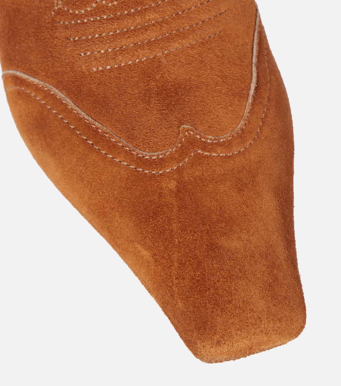 Dallas suede cowboy boots | Khaite
