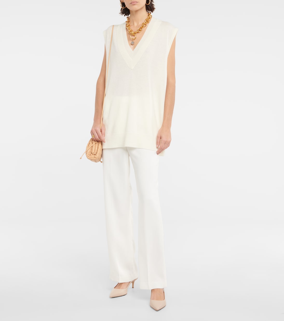 Escarpins Ribbon Sling en cuir | Gianvito Rossi