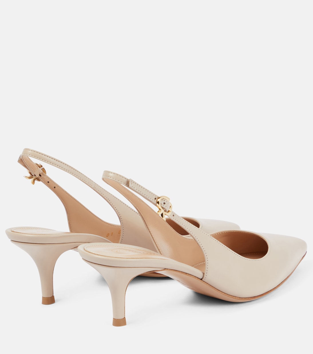 Escarpins Ribbon Sling en cuir | Gianvito Rossi