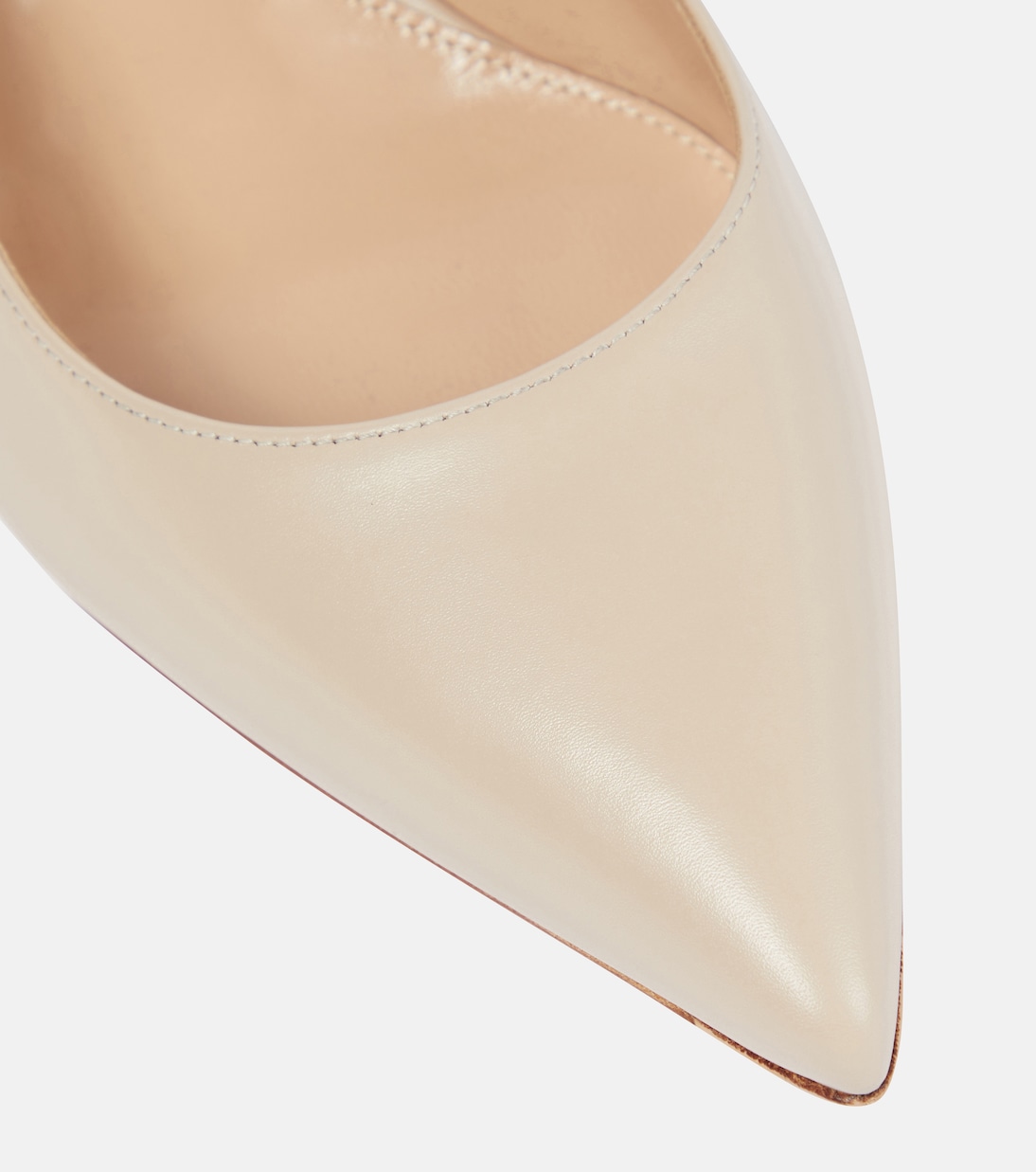 Escarpins Ribbon Sling en cuir | Gianvito Rossi