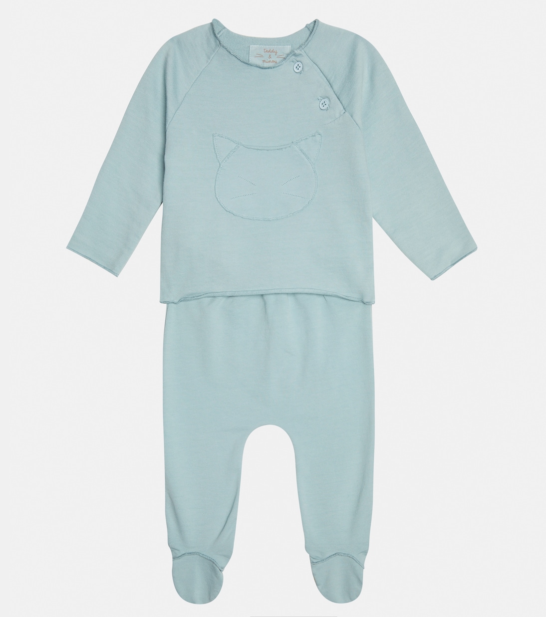 Bébé – Ensemble top et pantalon en coton | Il Gufo
