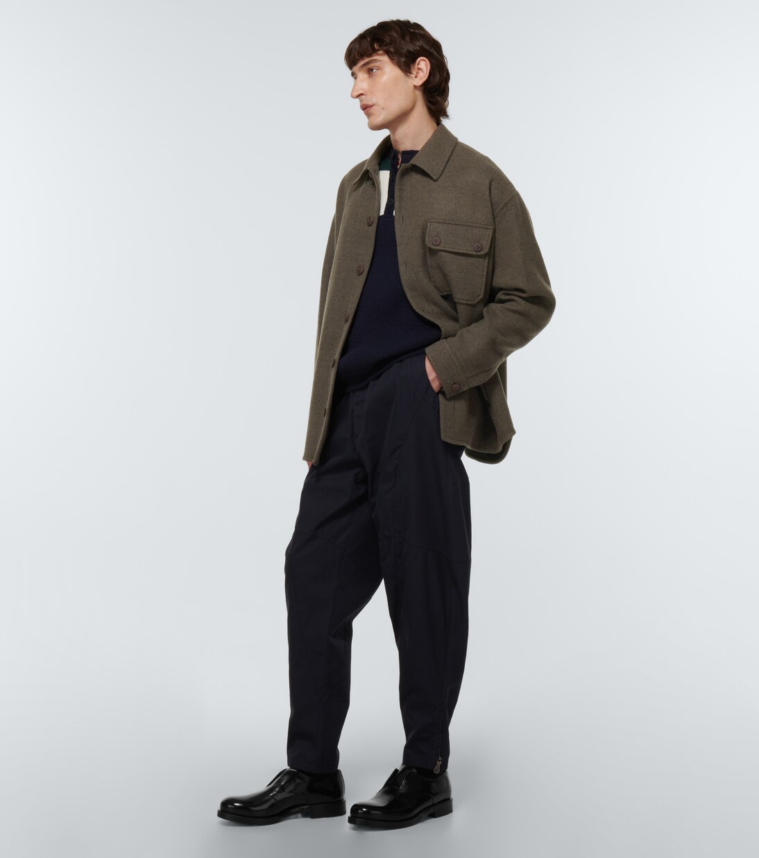 Loafers aus Leder | Giorgio Armani