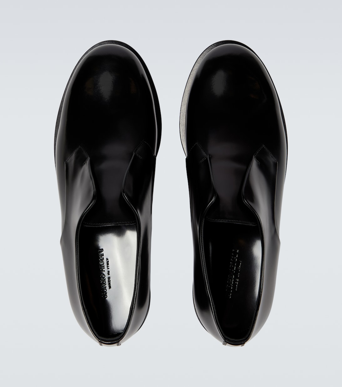 Loafers aus Leder | Giorgio Armani