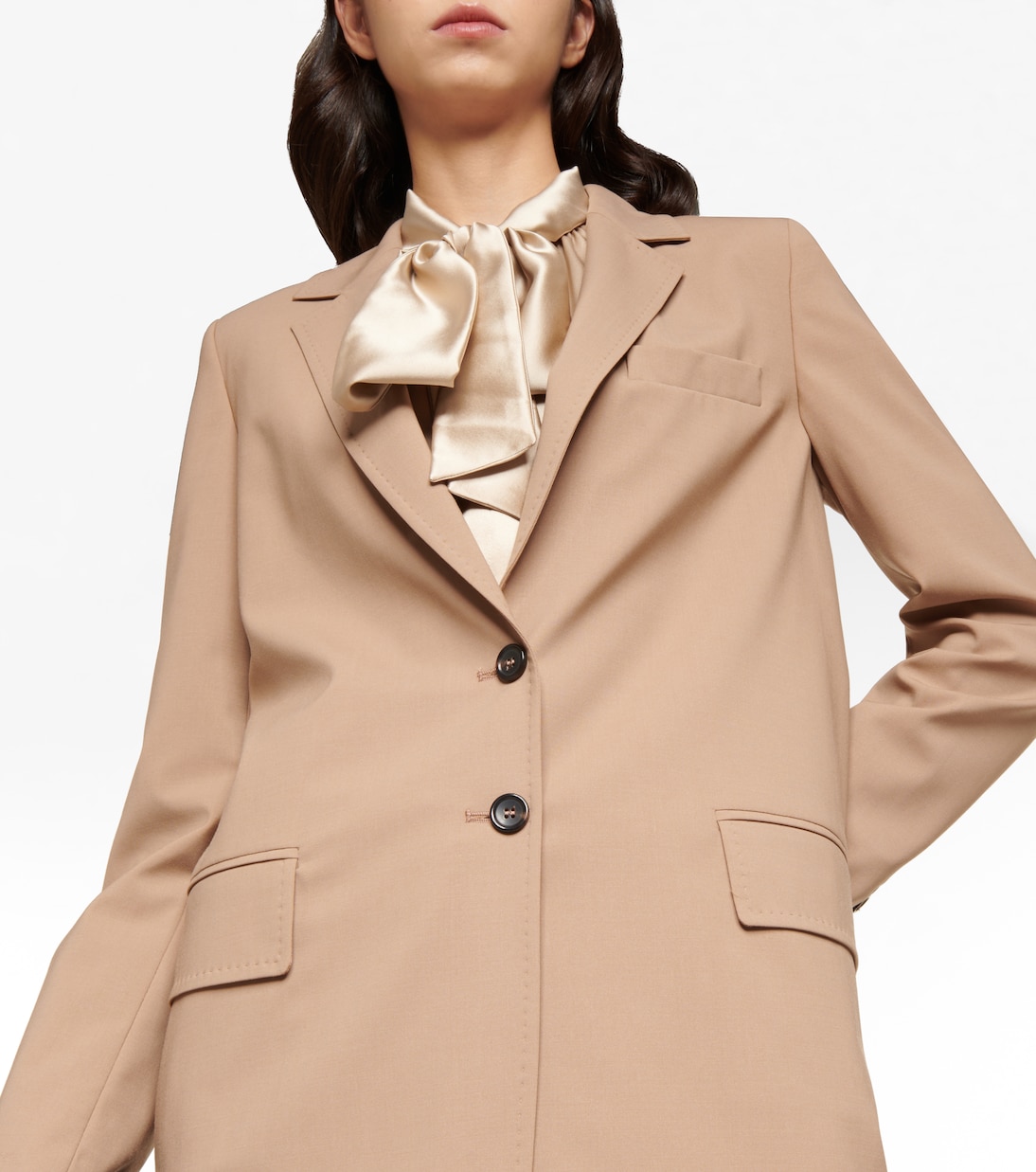 Anta wool-blend oversized blazer | Max Mara