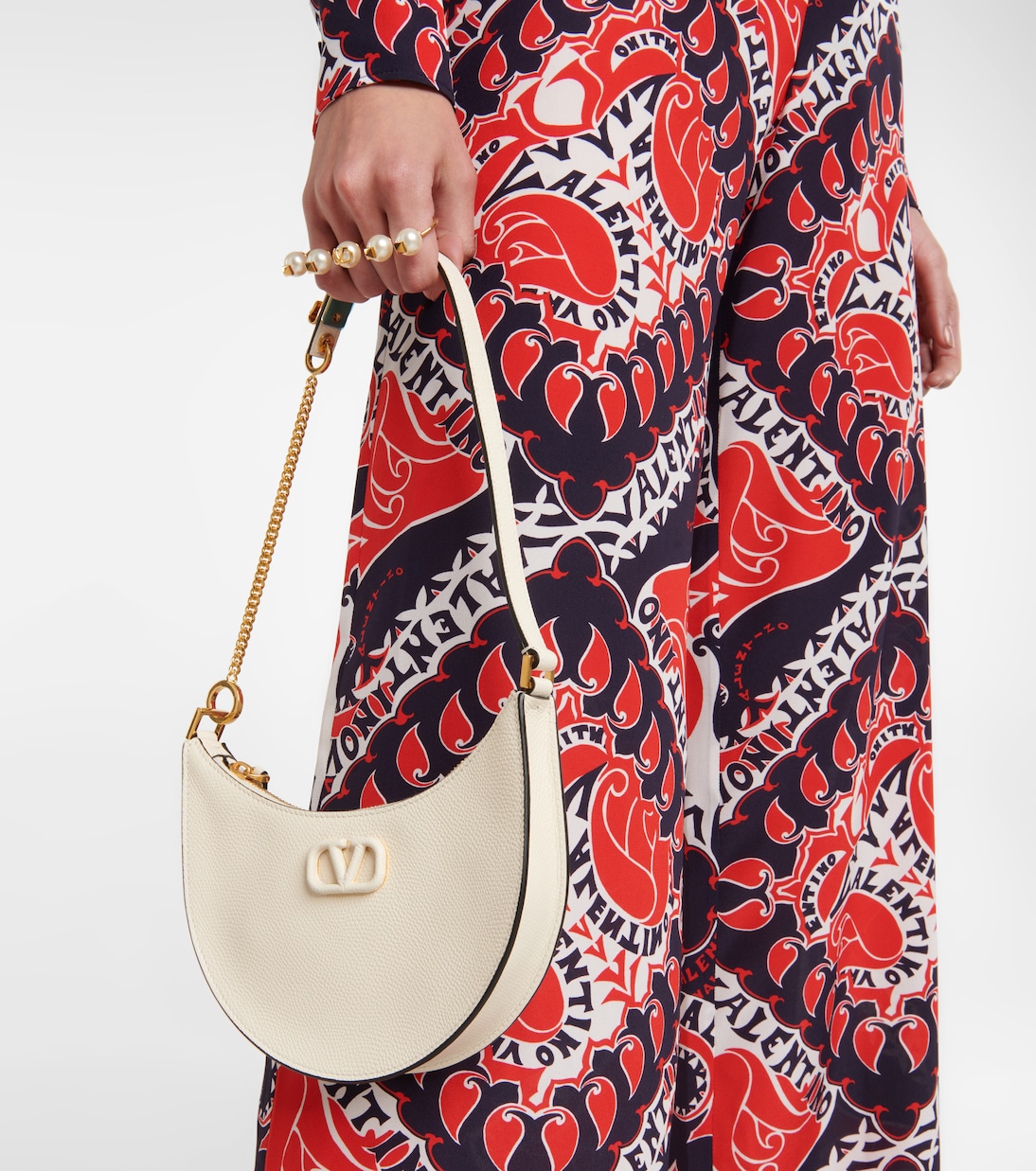 Bolso al hombro VLogo Signature Mini de piel | Valentino Garavani