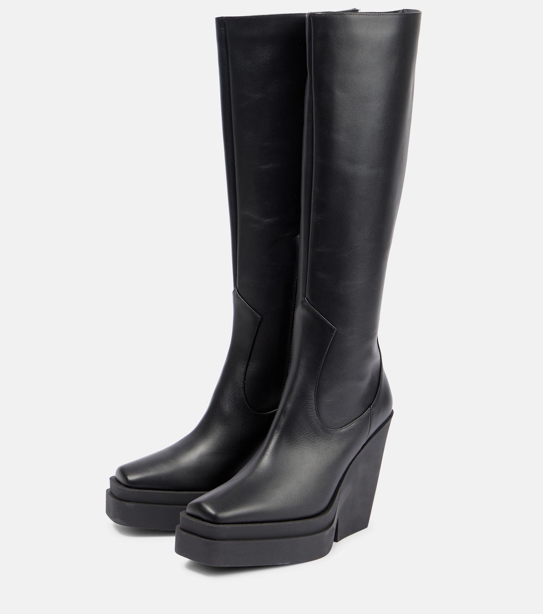 Gia 14 leather knee-high boots | Gia Borghini