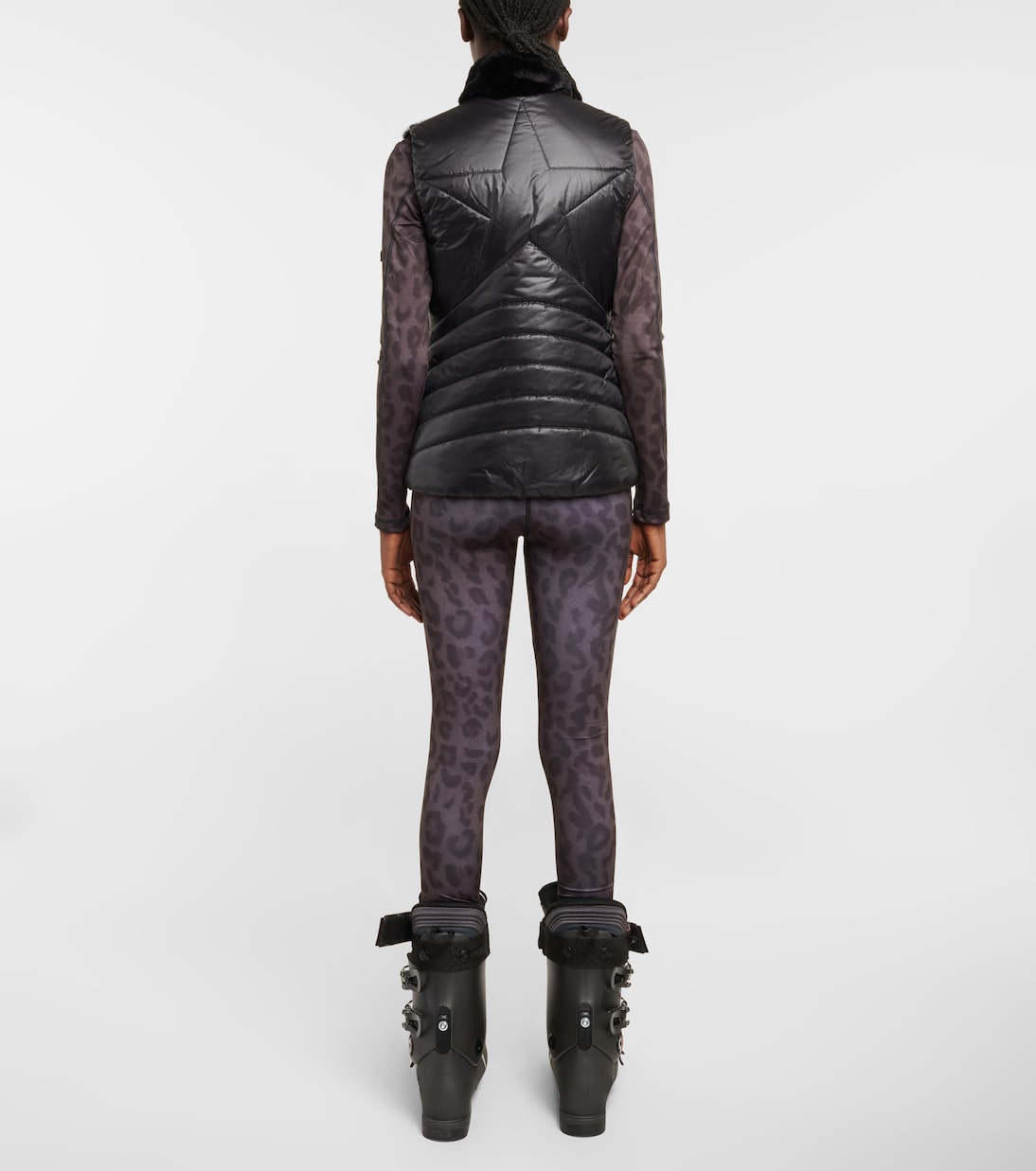 Veste sans manches Minou en fourrure synthétique | Jet Set