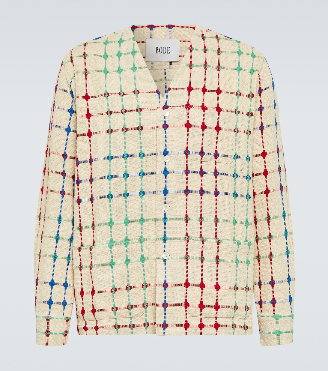 Dobby Weave cotton jacket | Bode