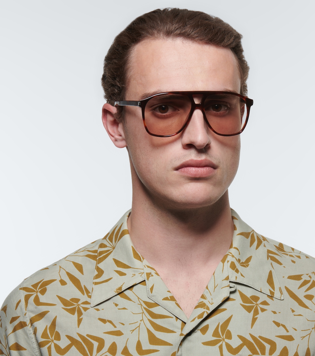 Aviator-Sonnenbrille SL 596 Dune | Saint Laurent