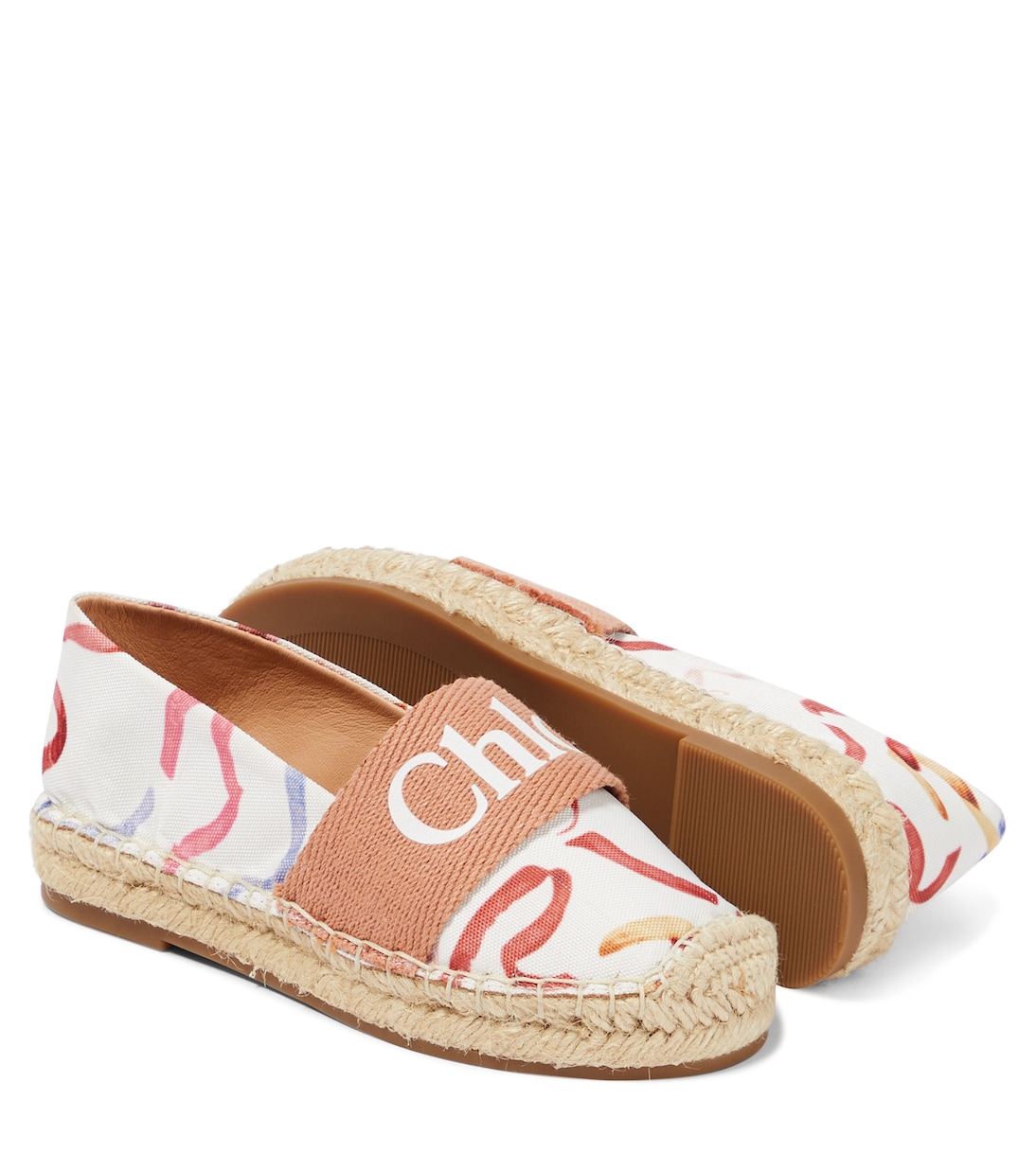 Espadrillas Woody in canvas | Chloé Kids