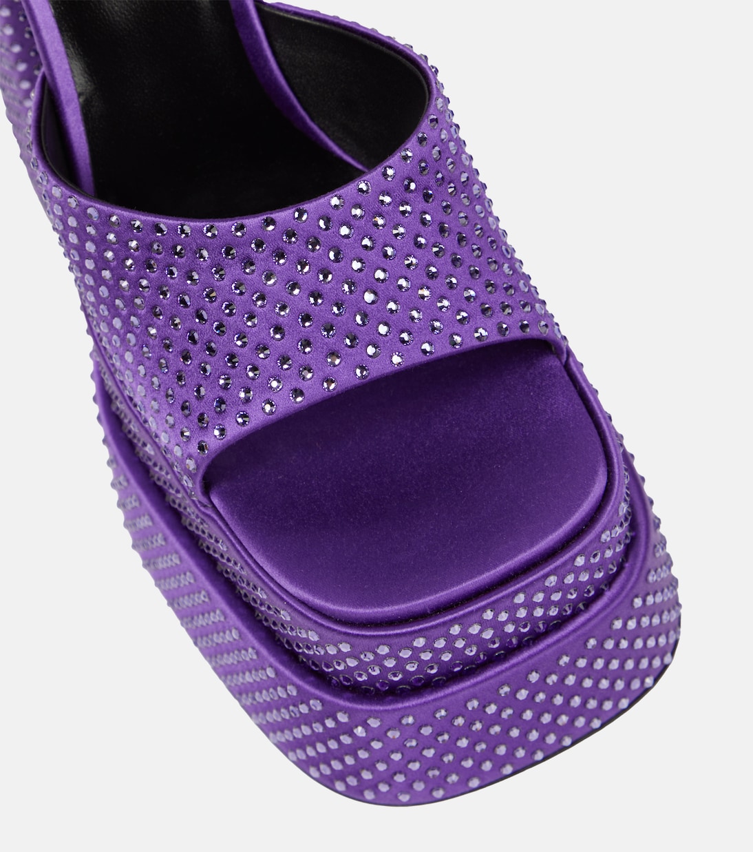 Medusa Aevitas embellished platform sandals | Versace