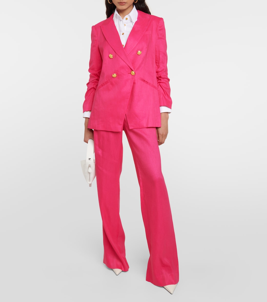 Blazer Dickey Hirsch in misto lino | Veronica Beard
