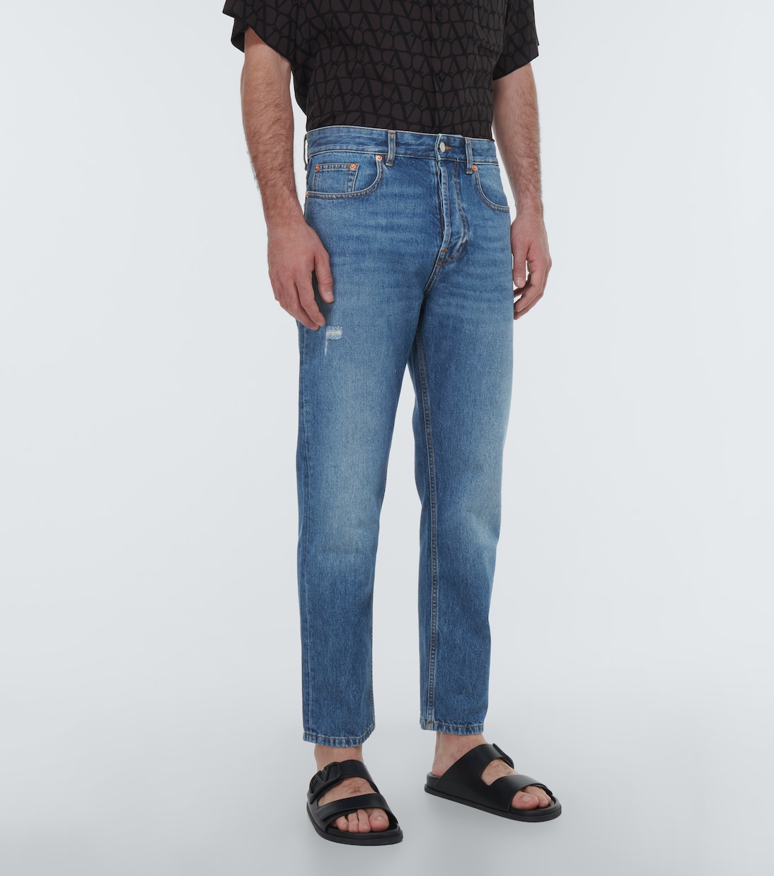 Jeans regular a vita media | Valentino