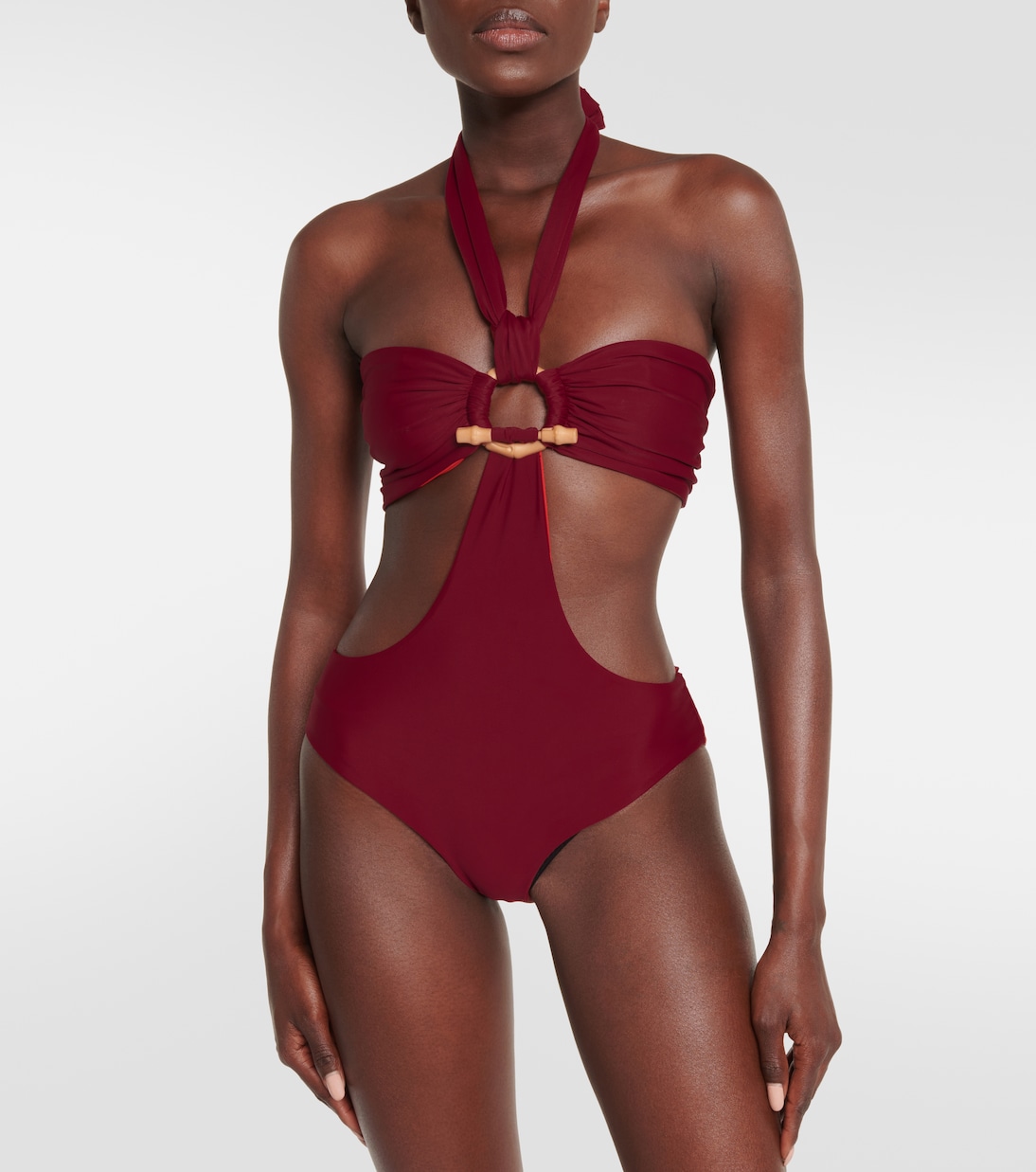 Sacred Valley cutout swimsuit | Johanna Ortiz