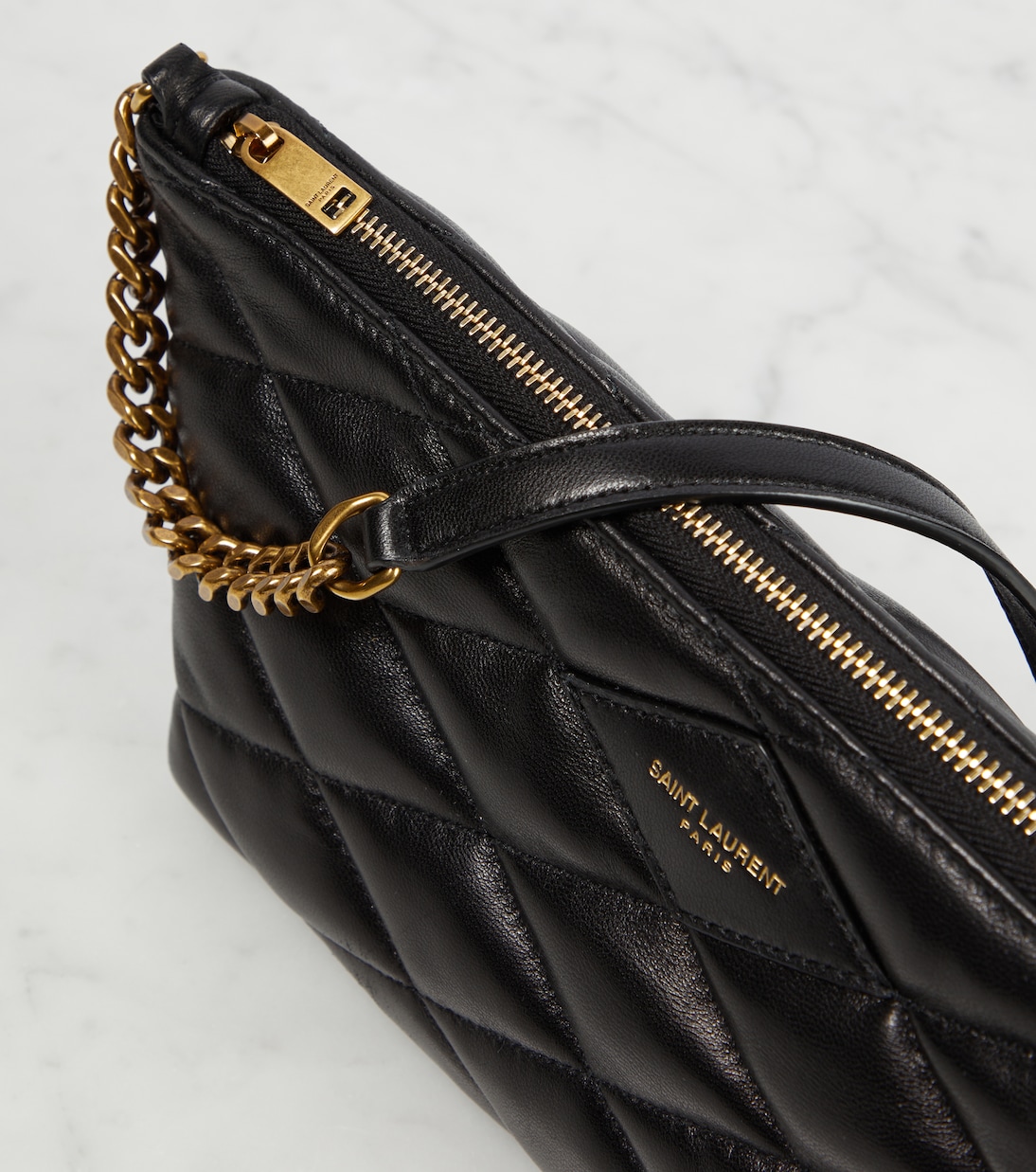 Sac Sade Mini en cuir matelassé | Saint Laurent