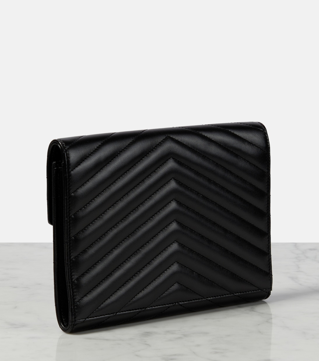 Clutch Cassandre aus Matelassé-Leder | Saint Laurent