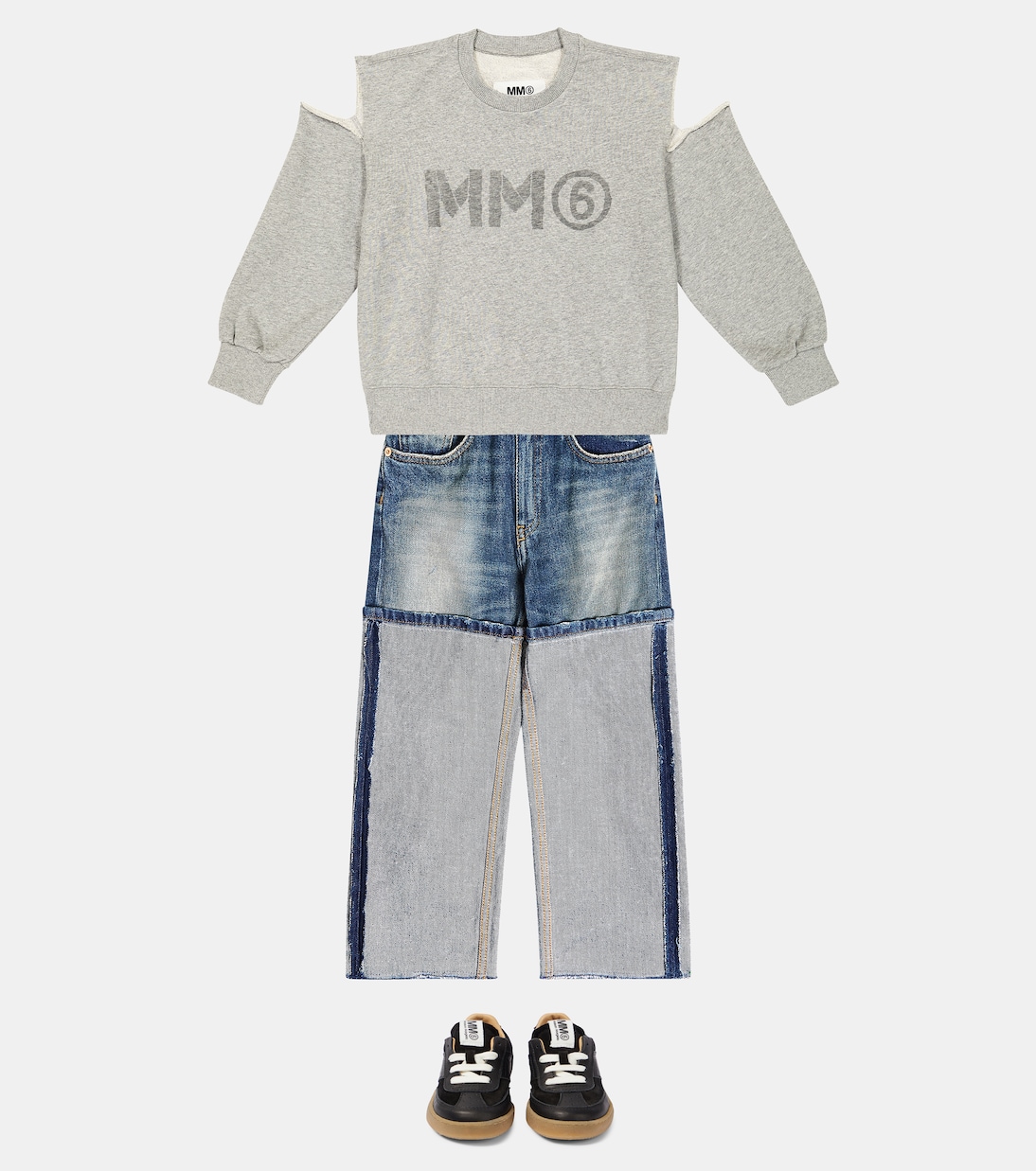 Sweatshirt aus Baumwolle | MM6 Maison Margiela Kids